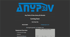Desktop Screenshot of anypov.com